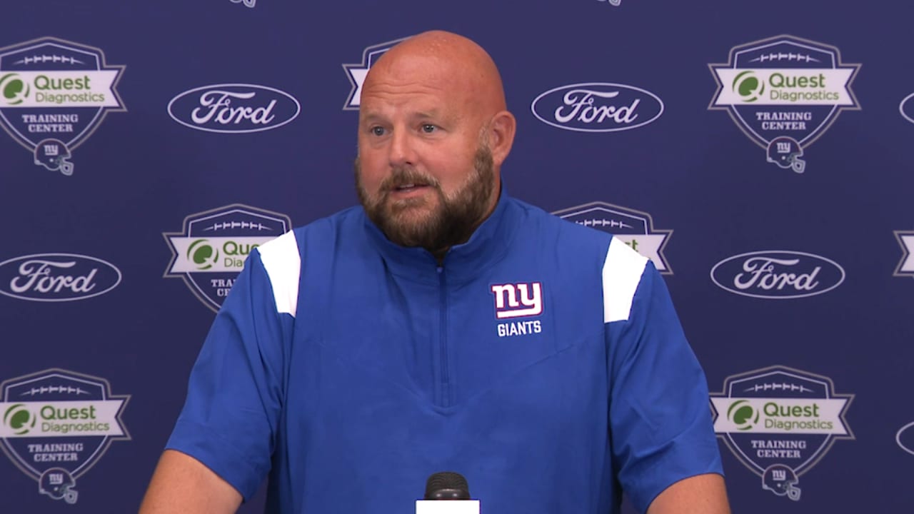 Giants' Brian Daboll rips into offensive line after struggles vs