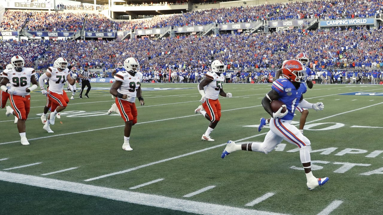 Former Gators WR Kadarius Toney goes No. 20 overall to New York Giants