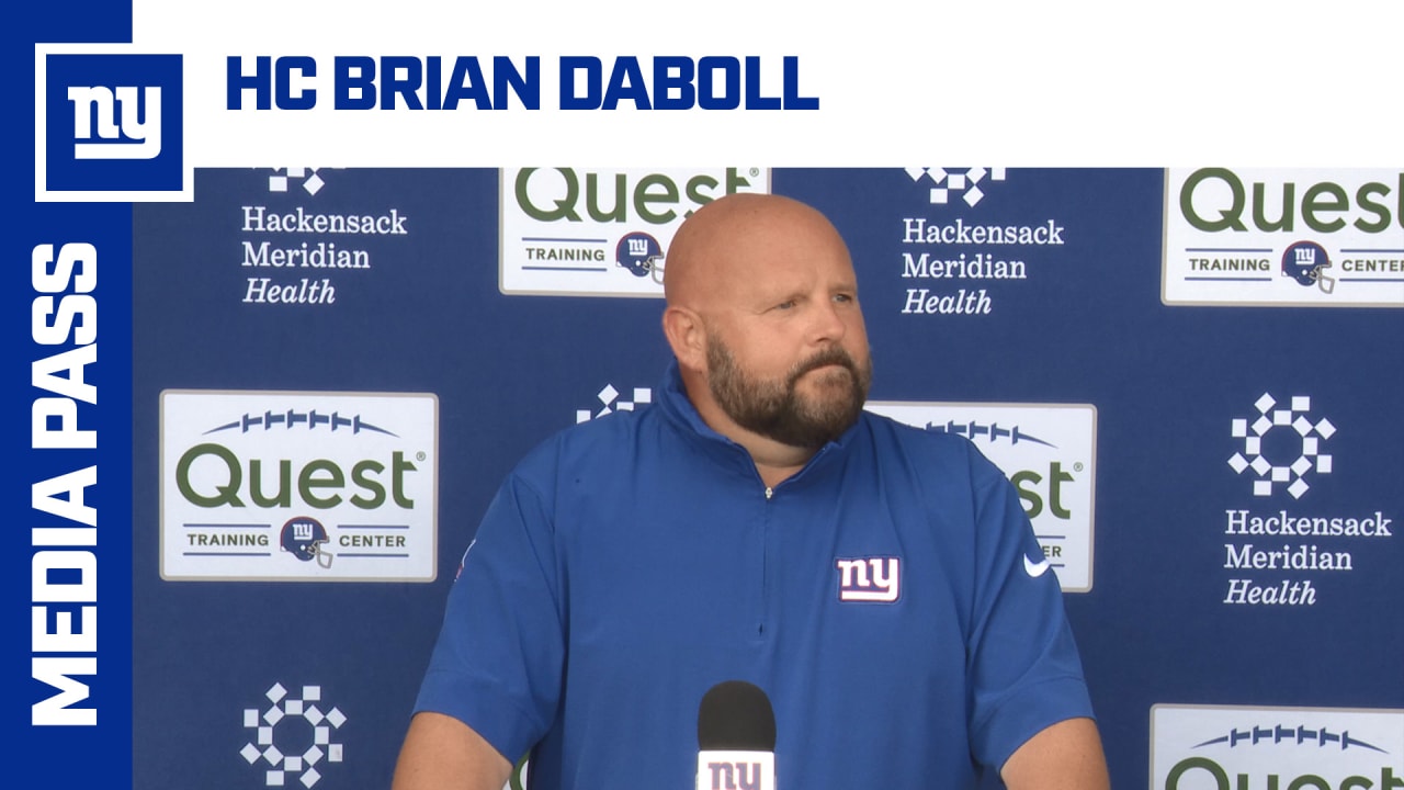 Brian Daboll Previews Short Week Ahead of TNF vs. 49ers