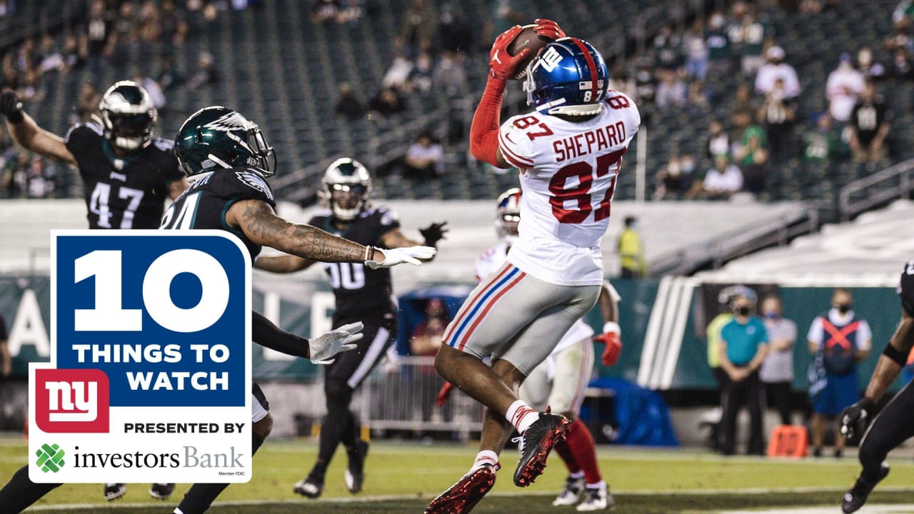 Giants vs. Eagles: 10 things to watch