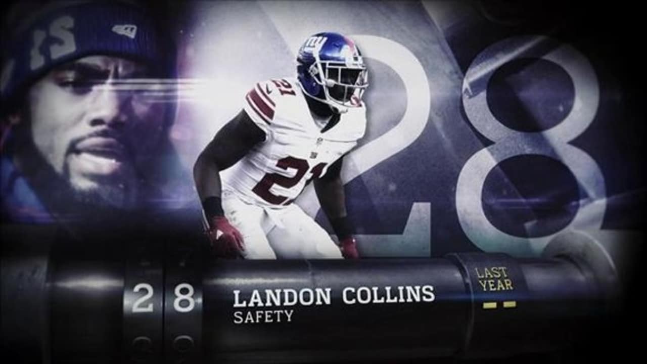 28: Landon Collins (S, Giants), Top 100 Players of 2017