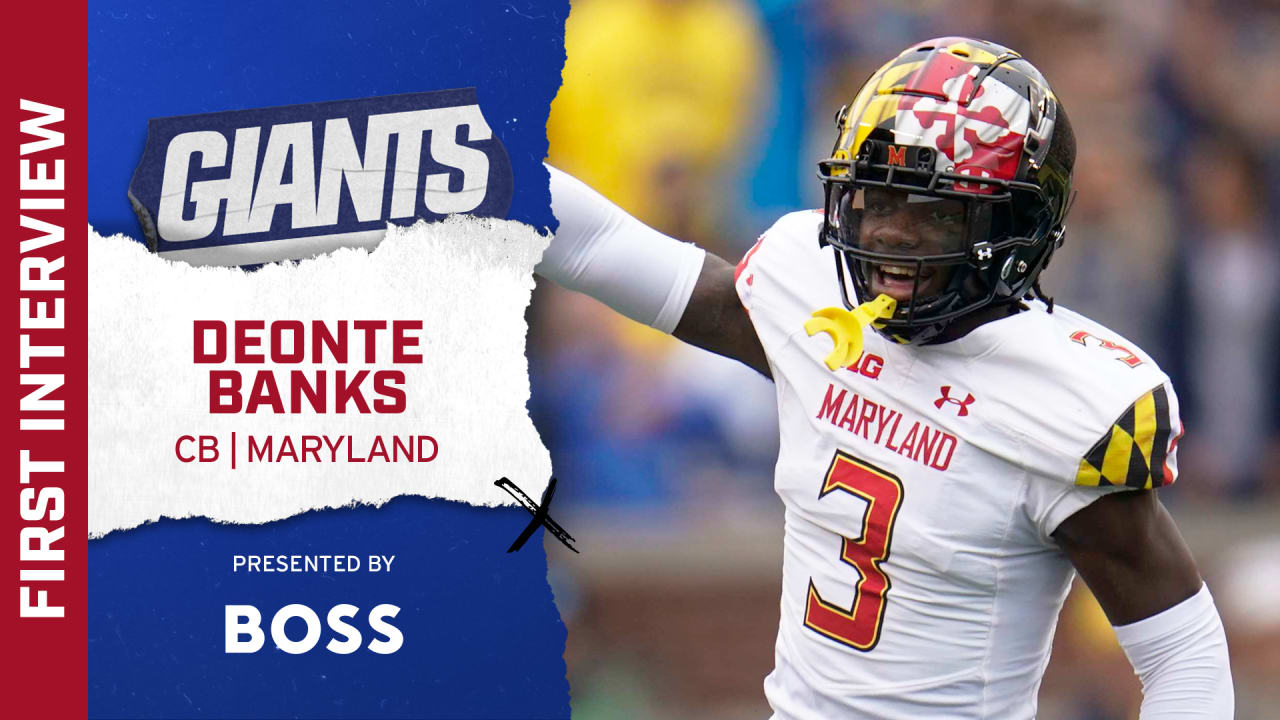 Baltimore background credited with Giants' Deonte Banks' 'quietly