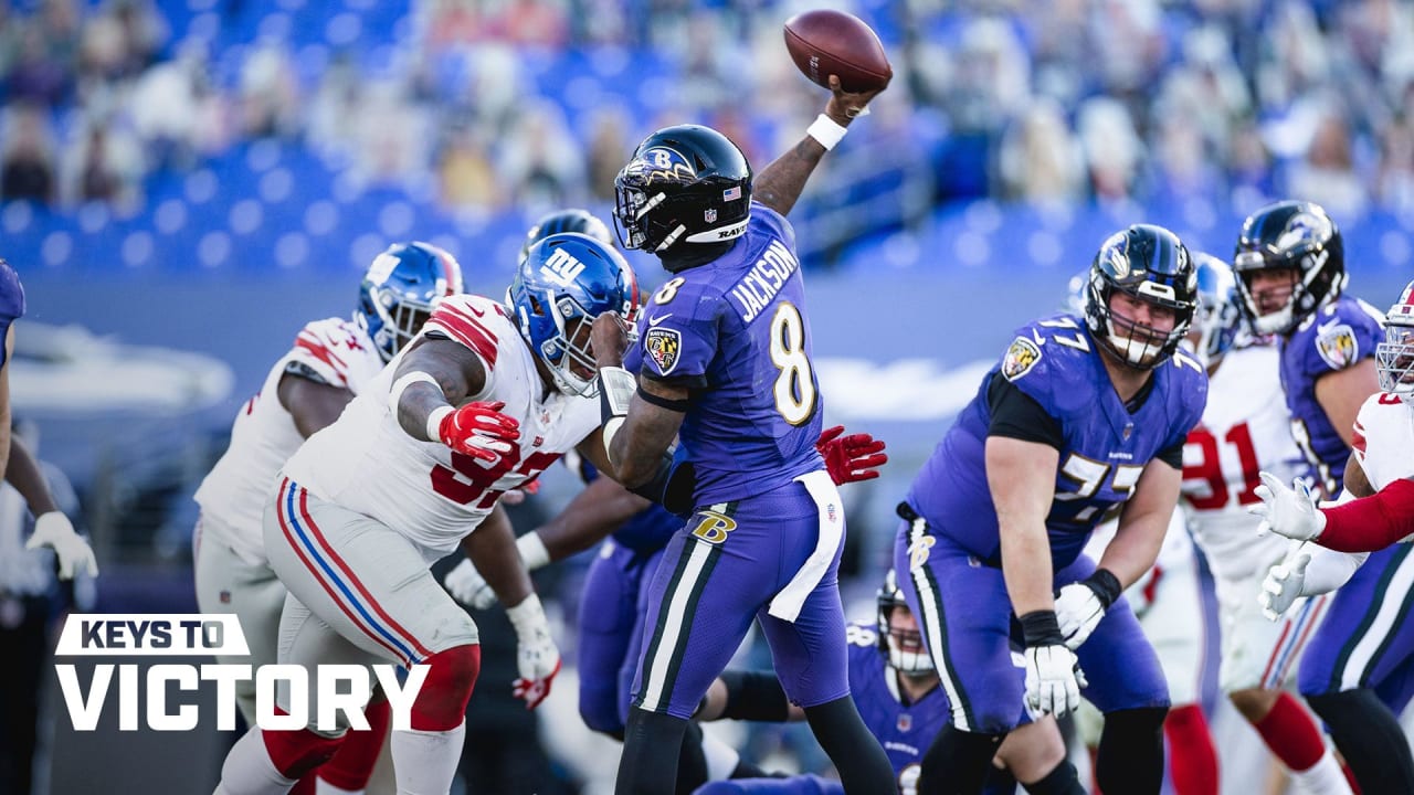 Watch Ravens dance on Titans logo after game-winning interception