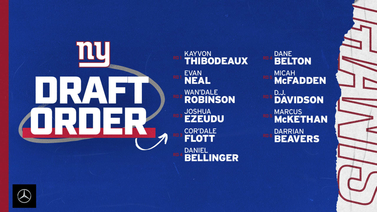 giants draft picks this year