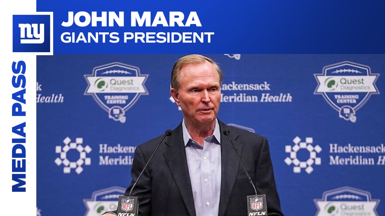 Team President John Mara addresses GM & HC search