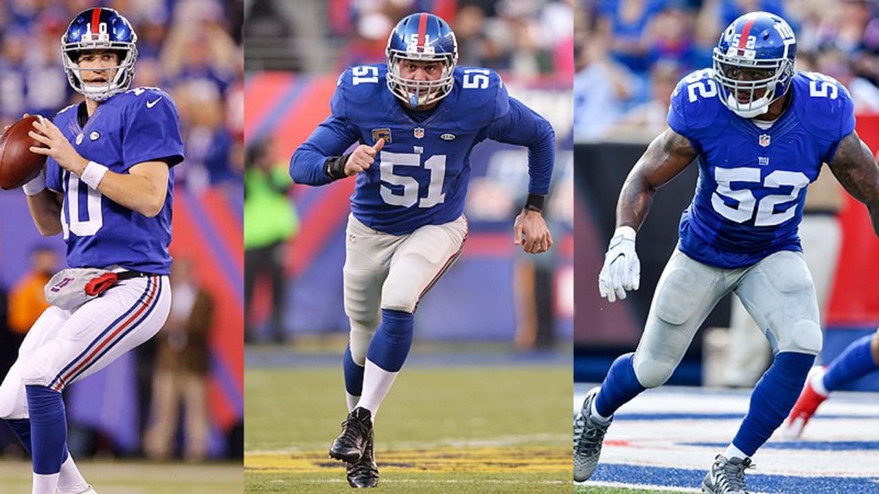 Giants Captains Through the Years