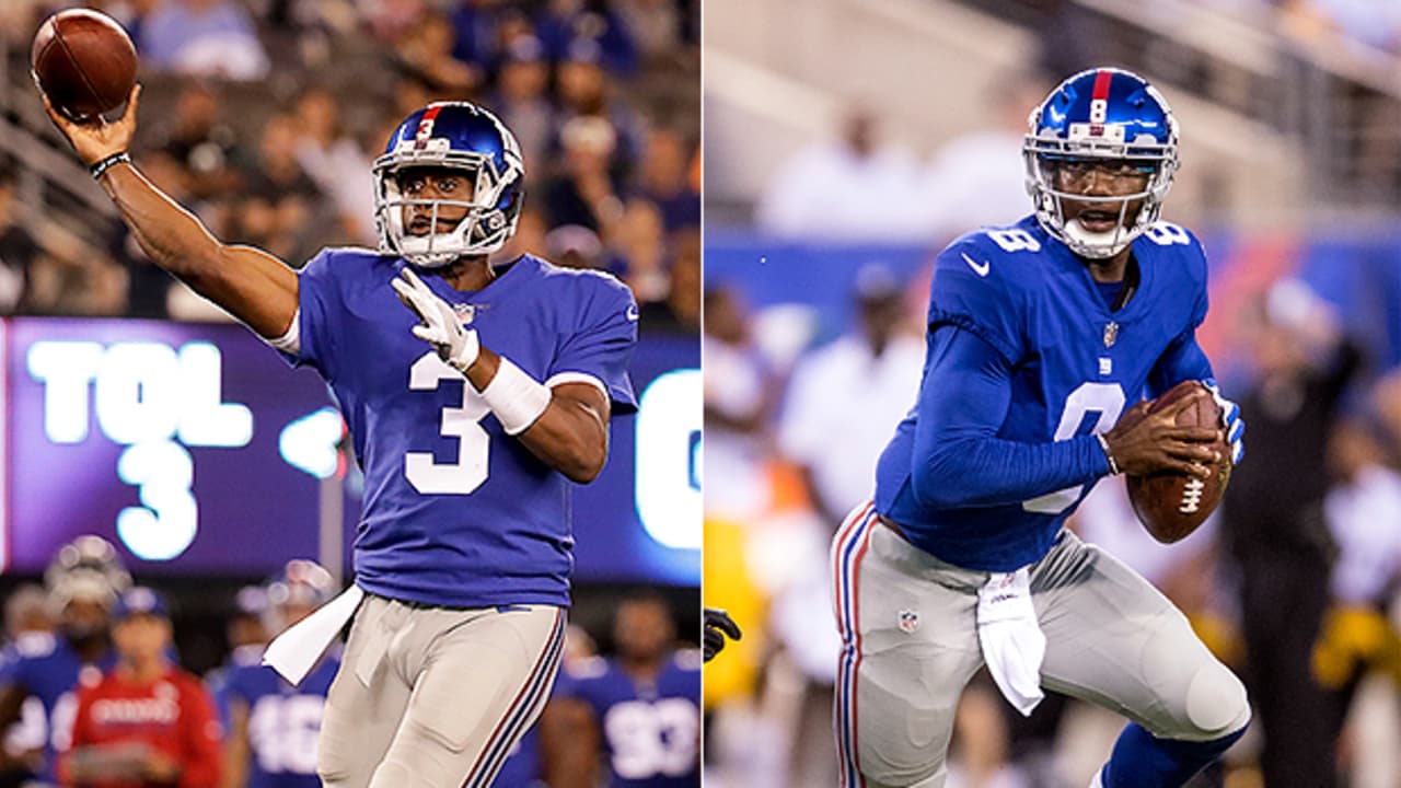 Backup QB role still up in the air as Giants face Jets