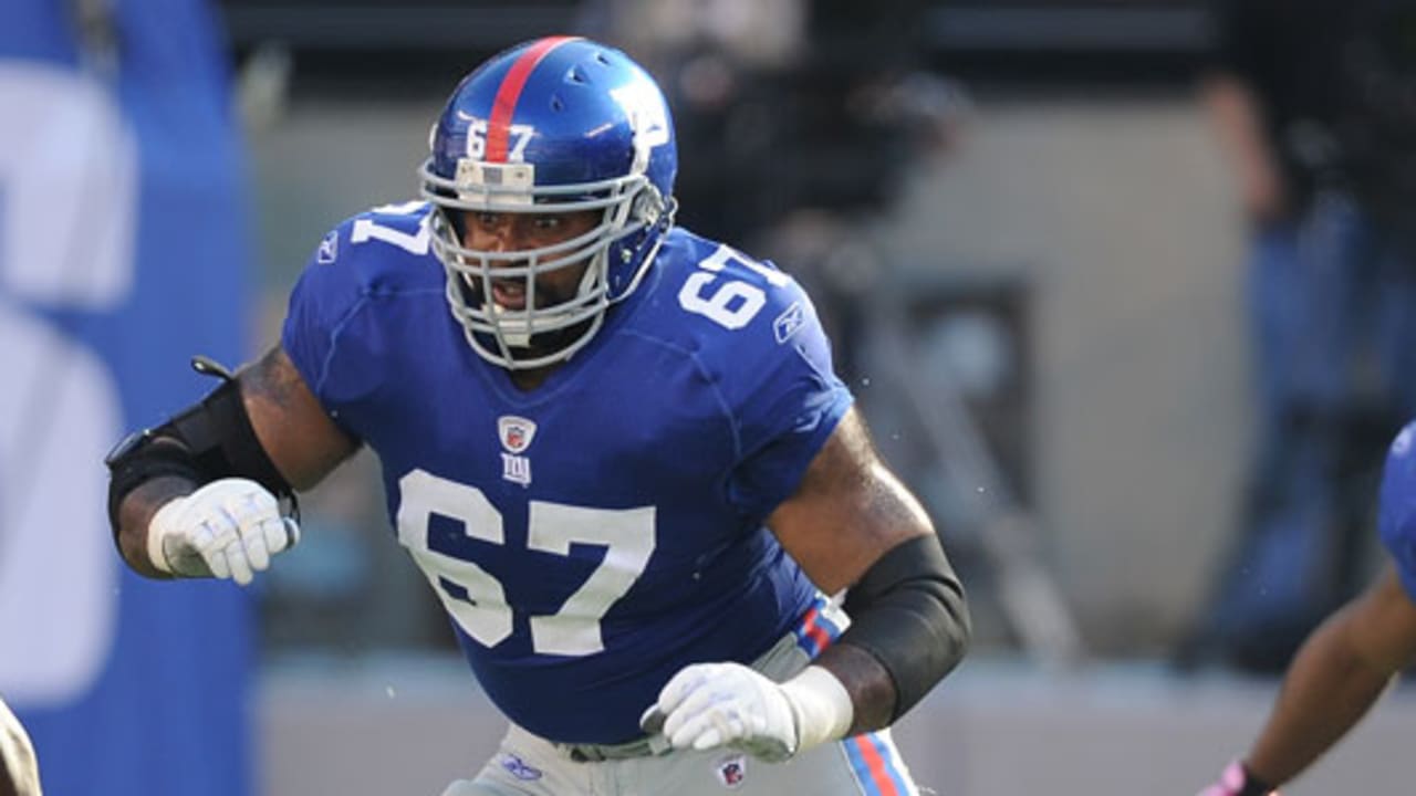 Kareem McKenzie, pillar of the Giants offensive line, isn't