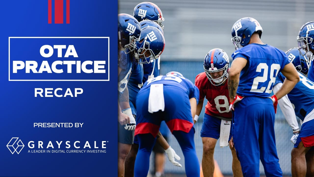 Recap Highlights & interviews from Week 2 of Giants OTAs