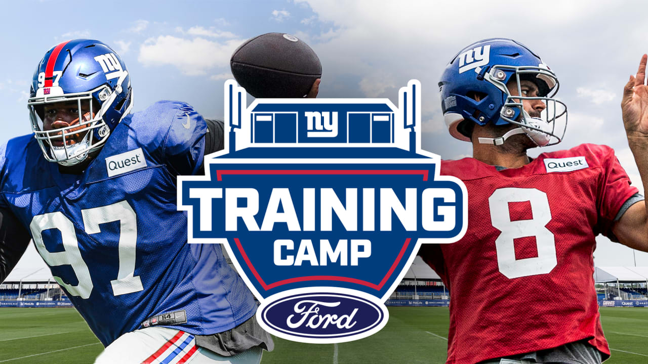 Giants announce training camp schedule, 2023 Fan Fest movie night