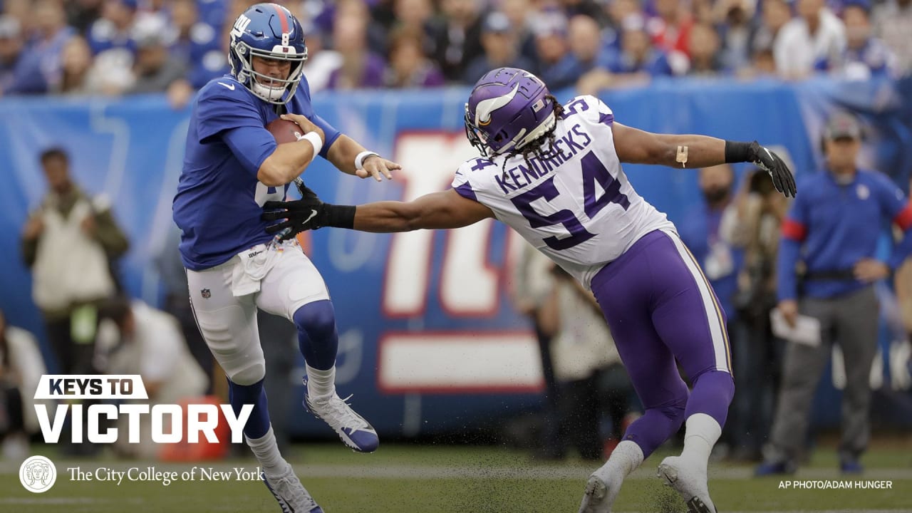 Giants vs. Vikings keys to victory, playoff scenarios