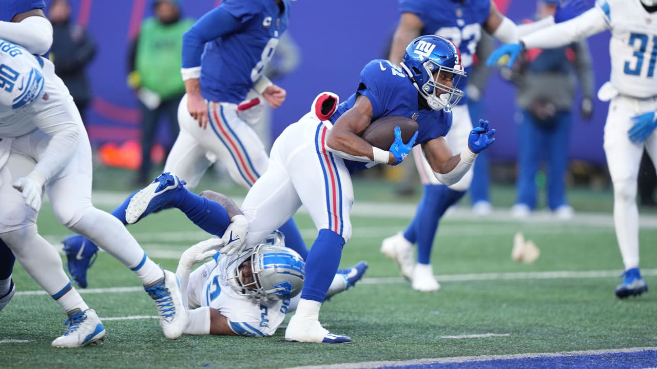 Giants-Lions Week 11: Offense, defense and special teams snap counts