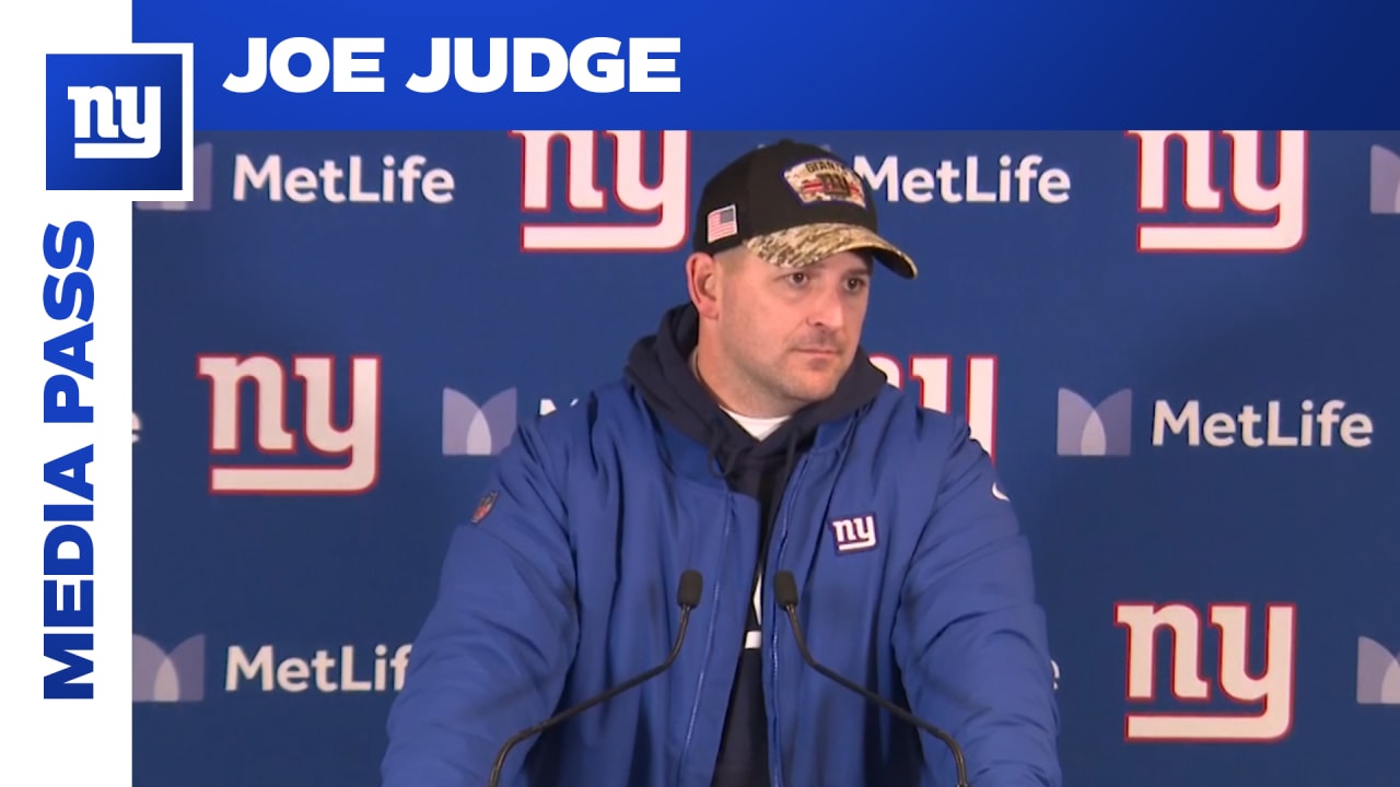 Postgame Presser: Joe Judge on season finale