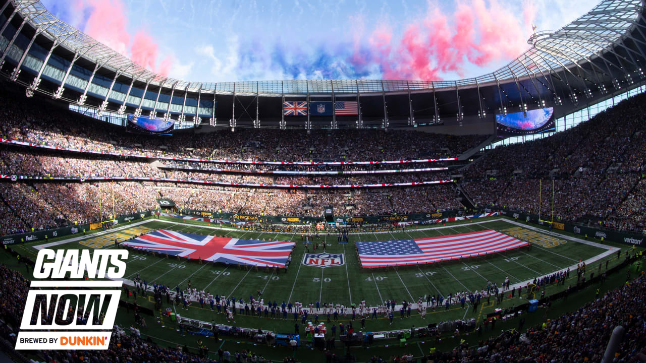 Packers to face New York Giants at London's Tottenham Hotspur Stadium Oct. 9