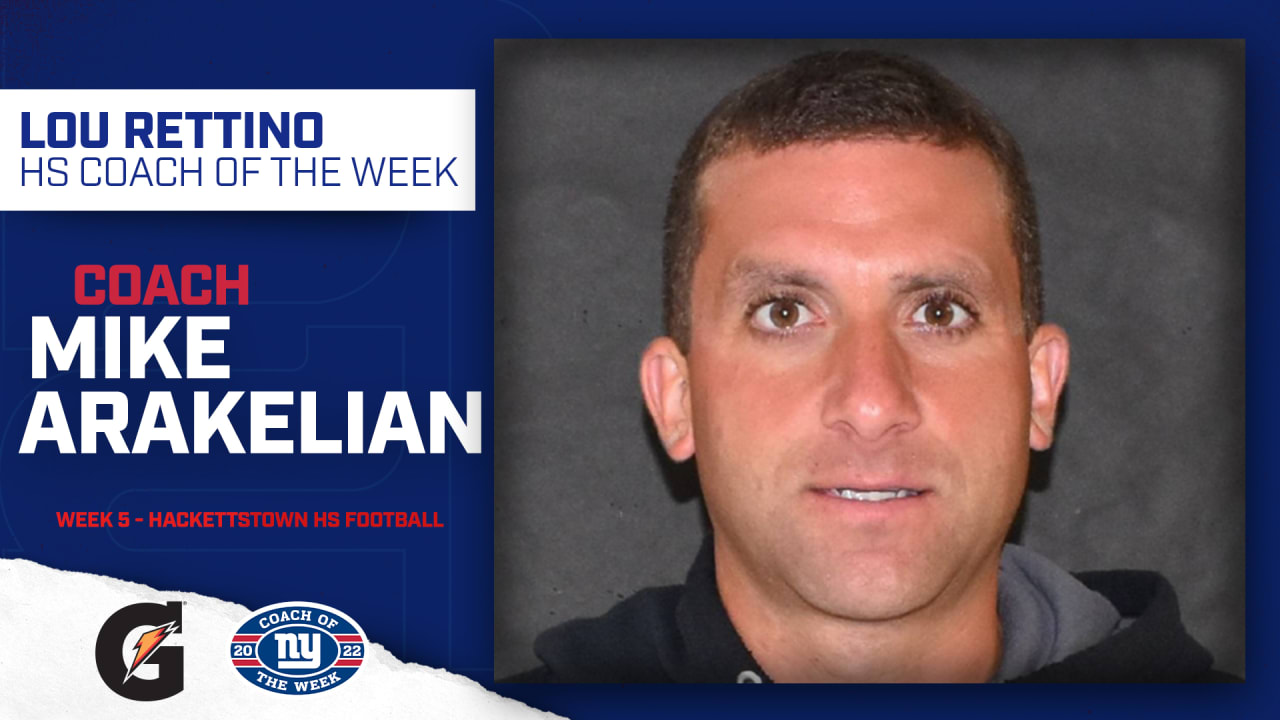 Hackettstown's Arakelian named HS Coach of the Week BVM Sports