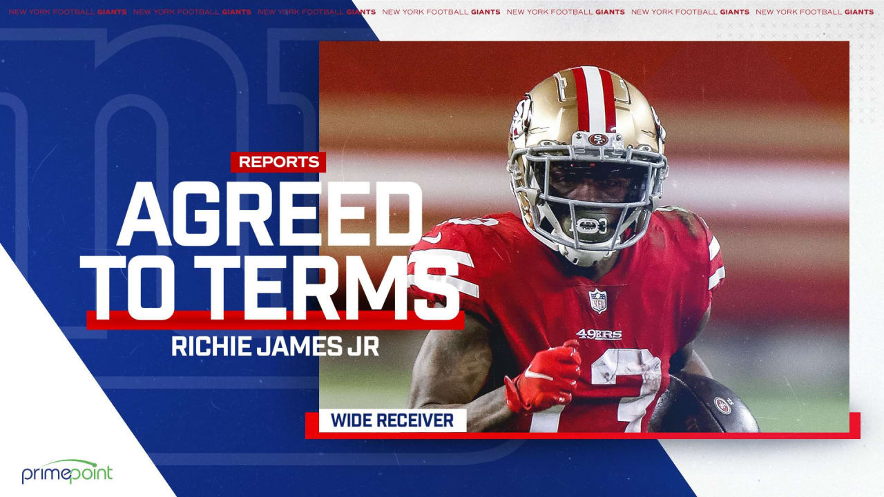 Kansas City Chiefs sign former Giants WR Richie James