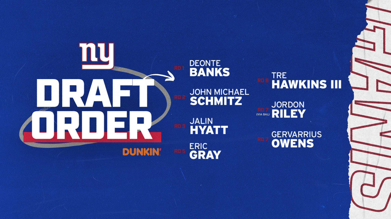 giants draft picks