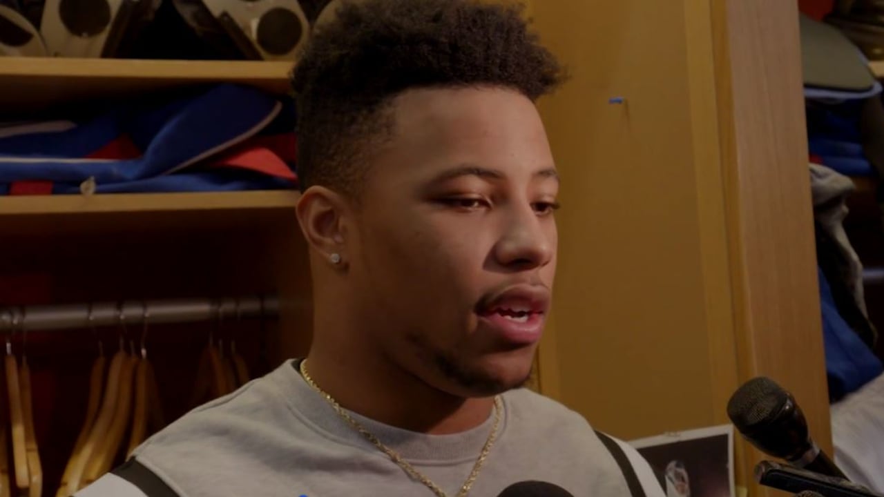 Saquon Barkley shares his thoughts on breakout season