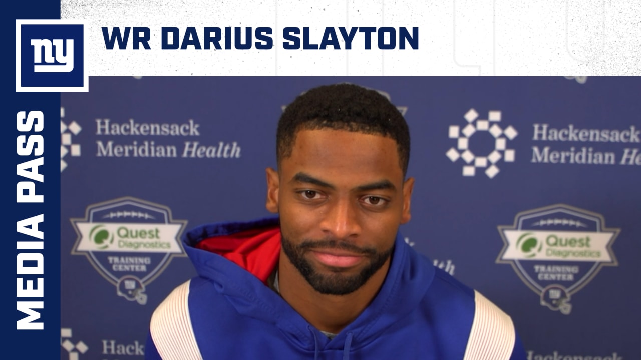 WR Darius Slayton on staying patient, making most of chances
