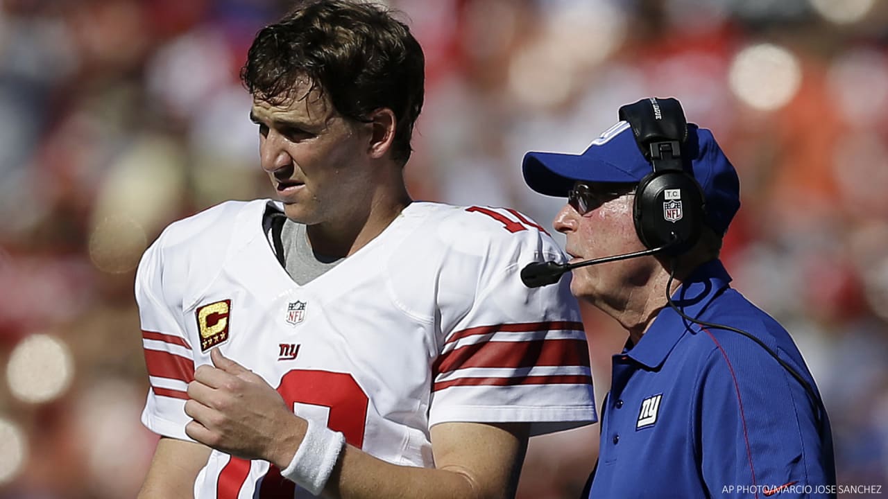 Eli Manning breaks down game tape of Tom Coughlin?