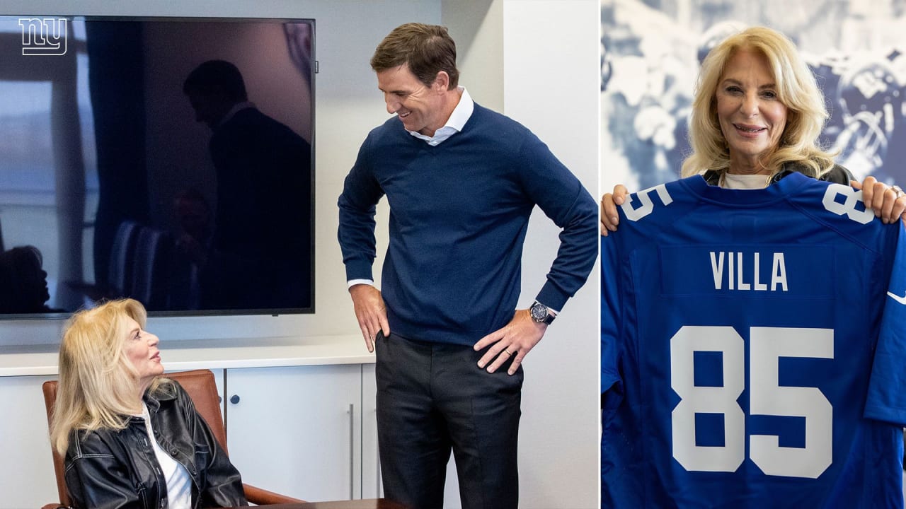 Giants welcome lifelong fan for special visit - Vimarsana News