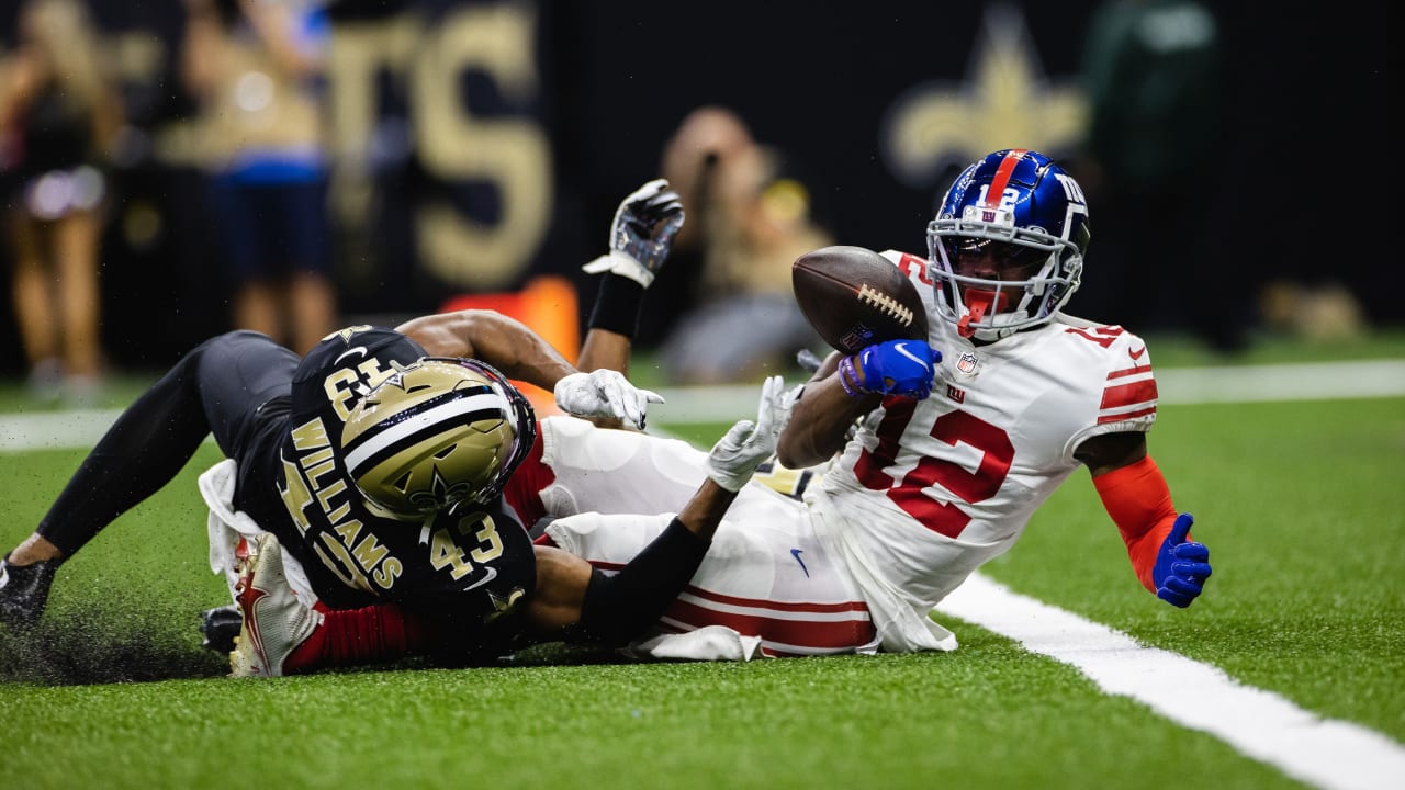 John Ross introduces himself to Giants fans