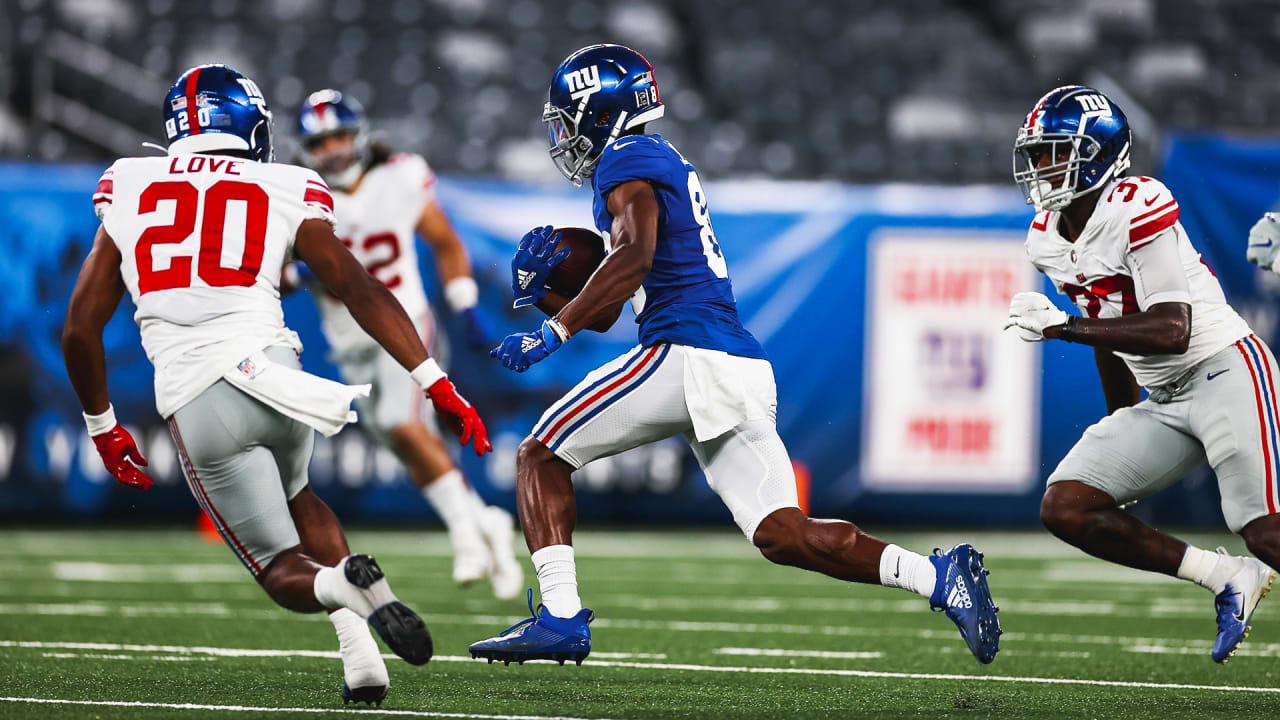 Play-by-play and highlights from the Giants' Blue-White Scrimmage