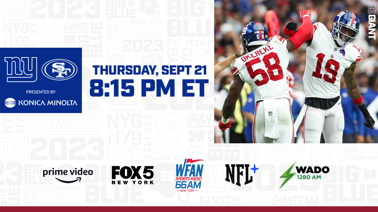 Thursday Night Football: How to Watch the Giants vs. 49ers Game