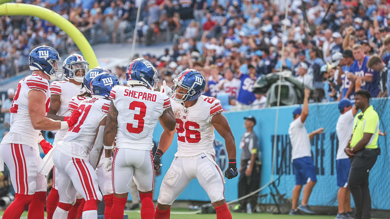 Saquon Barkley Breaks Giants Franchise Record vs. Titans