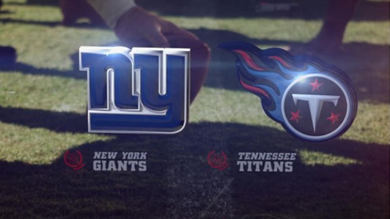 New York Giants vs. Tennessee Titans highlights