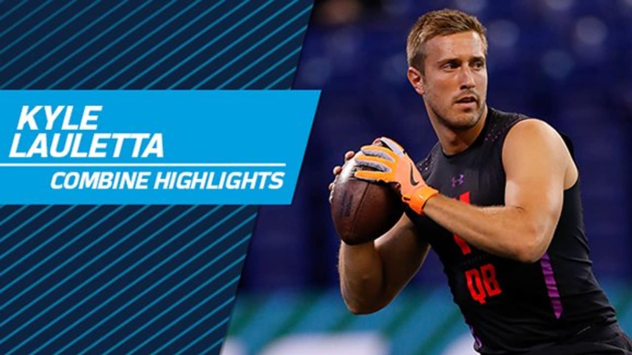 QB Kyle Lauletta 2018 Combine Workout