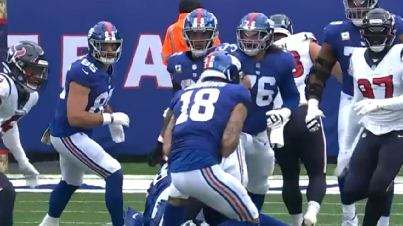 Giants-Texans 'things I think': The only thing pretty about the