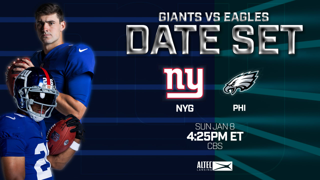 NFL playoffs schedule: Eagles-Giants date, time, channel