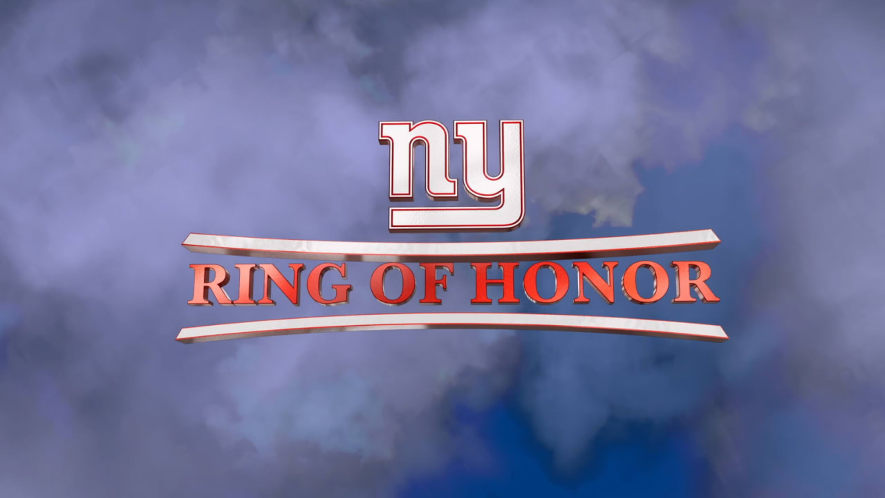 New York Giants on X: The #Giants Ring of Honor ceremony is LIVE right  now! WATCH:   / X