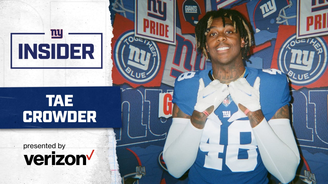 Giants Insider: Tae Crowder on first career INT, matchup vs. Dolphins