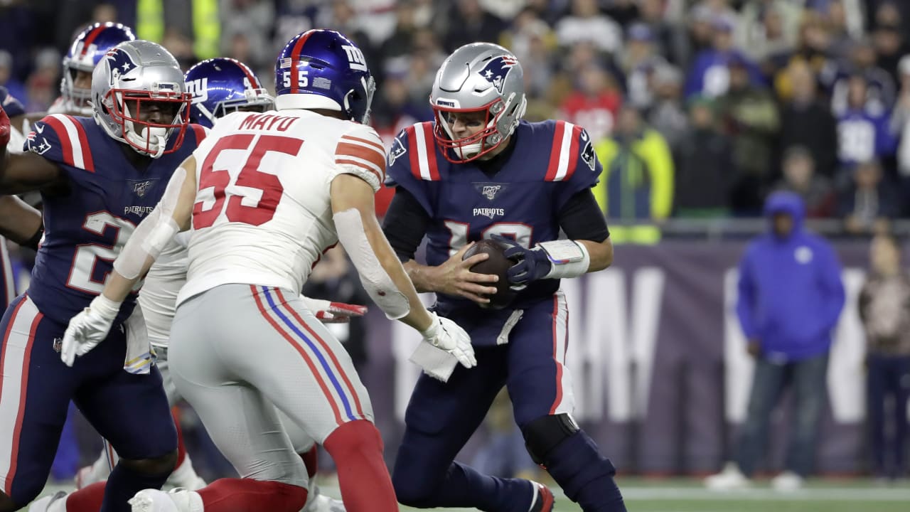 NY Giants, Daniel Jones lose to Tom Brady, Patriots 35-14