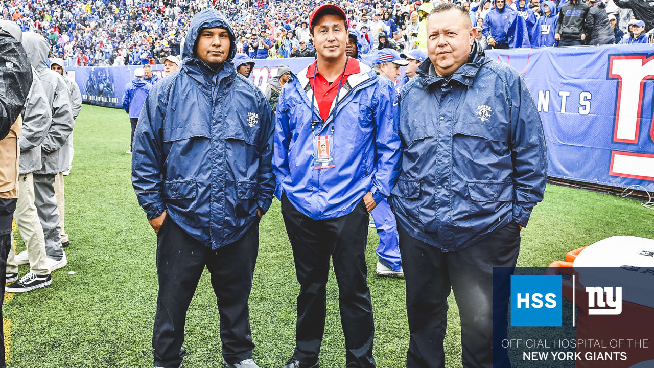 Giants' medical staff and EMS team always ready on gameday