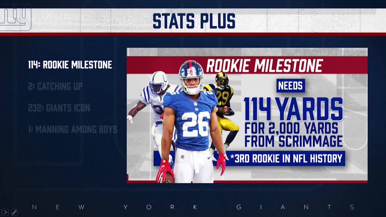 New York Giants vs. Texans: Statistics, numbers and broken records