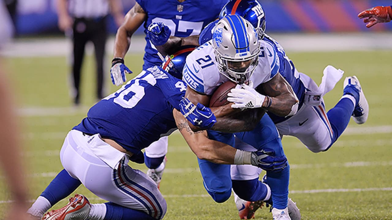 Watch New York Giants vs. Detroit Lions Highlights