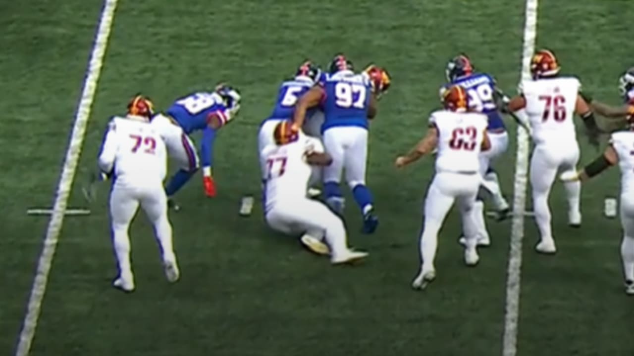 Los Gigantes Call of the Game: Kayvon Thibodeaux sack in OT