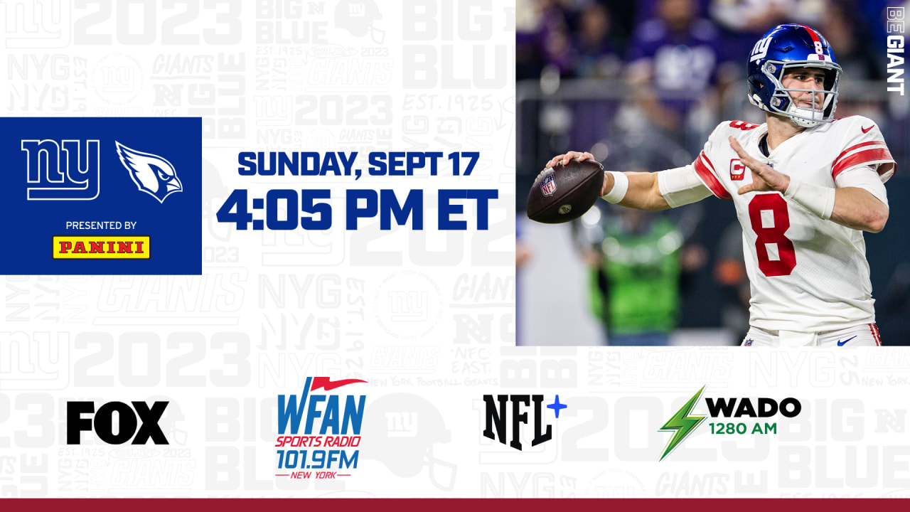 Giants vs. Cardinals: How to Watch, Listen & Live Stream Week 2