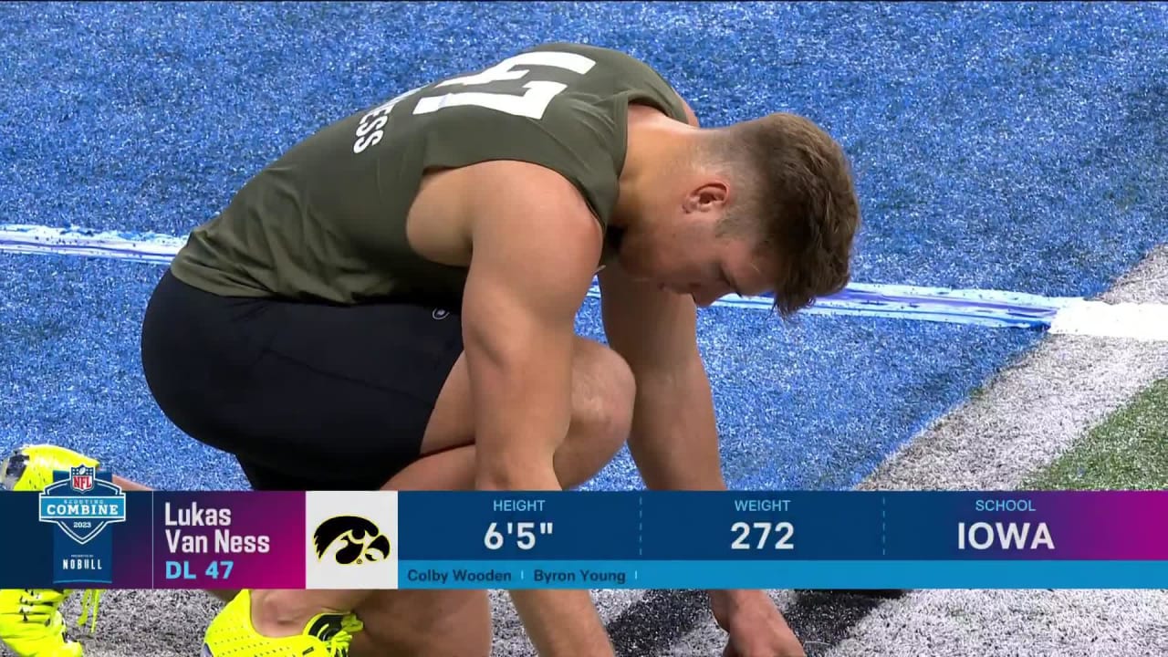 Four Hawkeyes were drafted in the 2023 NFL Draft: Lukas Van Ness