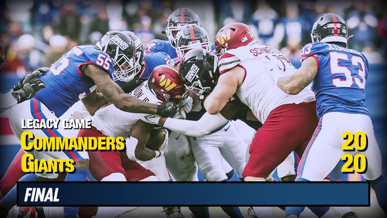 New York Giants vs. Washington Commanders highlights