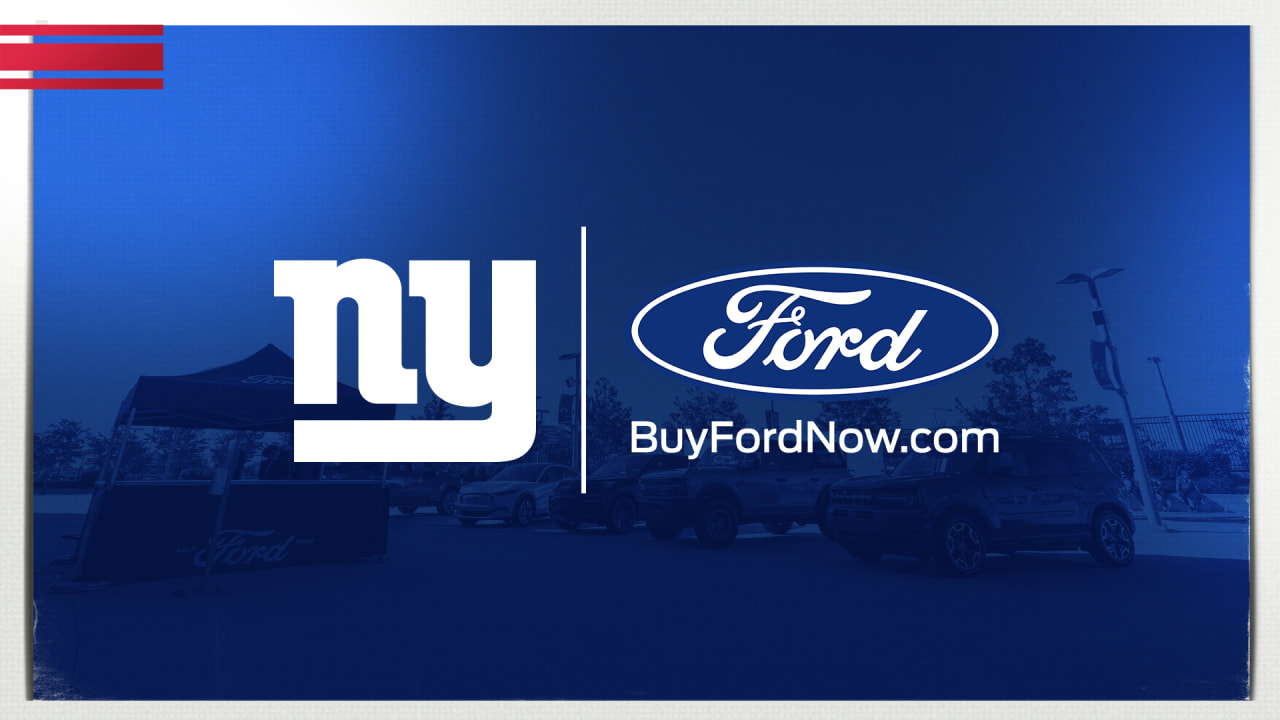 Giants and Your Local Ford Stores announce new official partnership