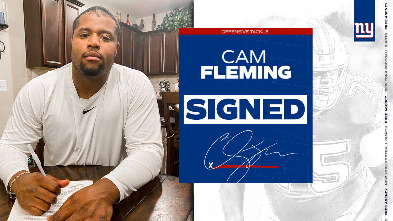 New York Giants sign Cameron Fleming to boost offensive line - Big Blue View