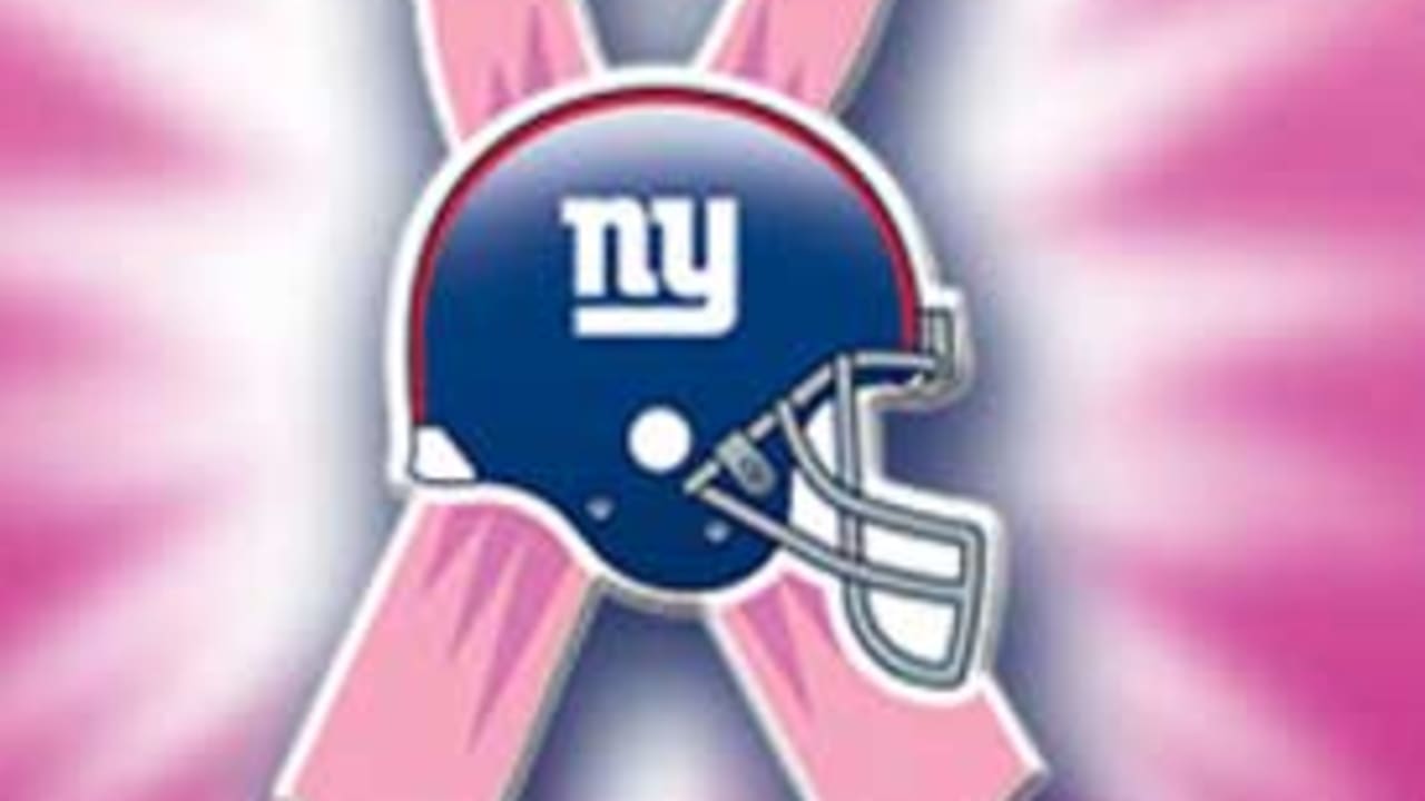 New York Giants Tackle Breast Cancer in October