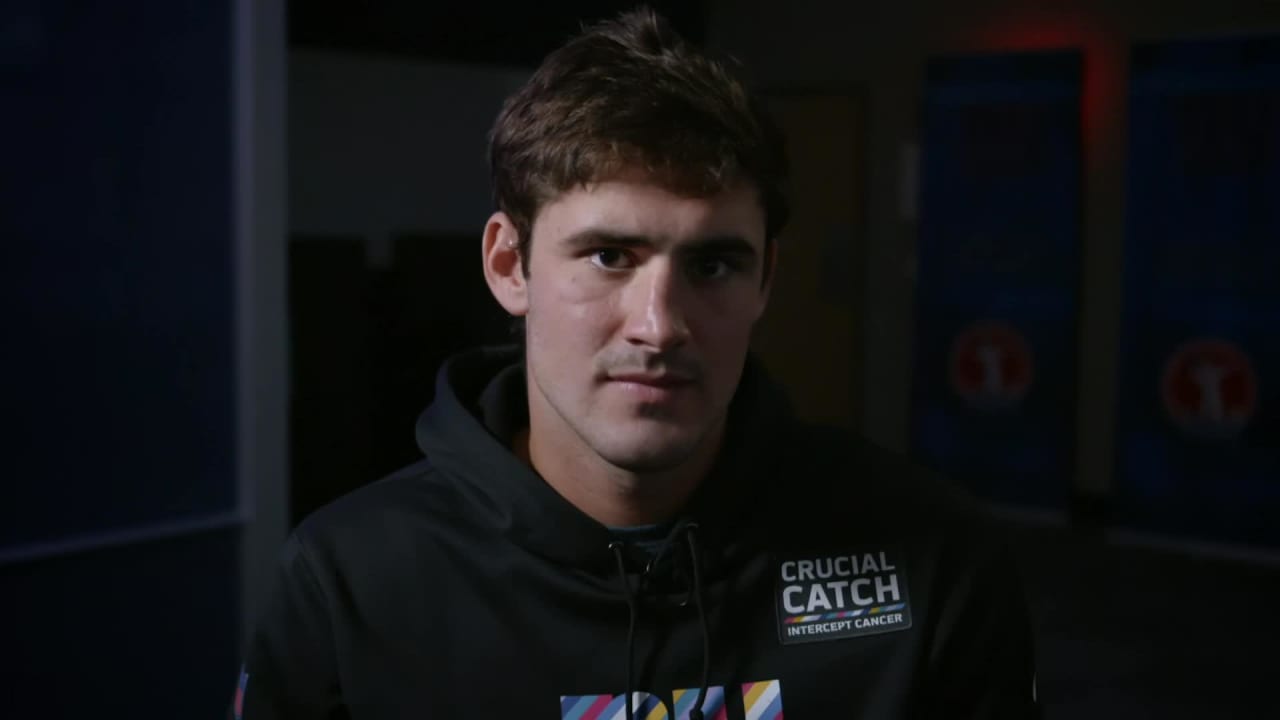 Daniel Jones says he still talks to Eli Manning 'once a week