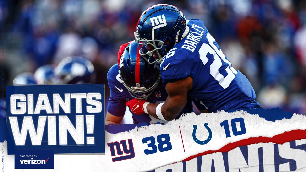 Instant Reaction: Colts at Giants, Week 17