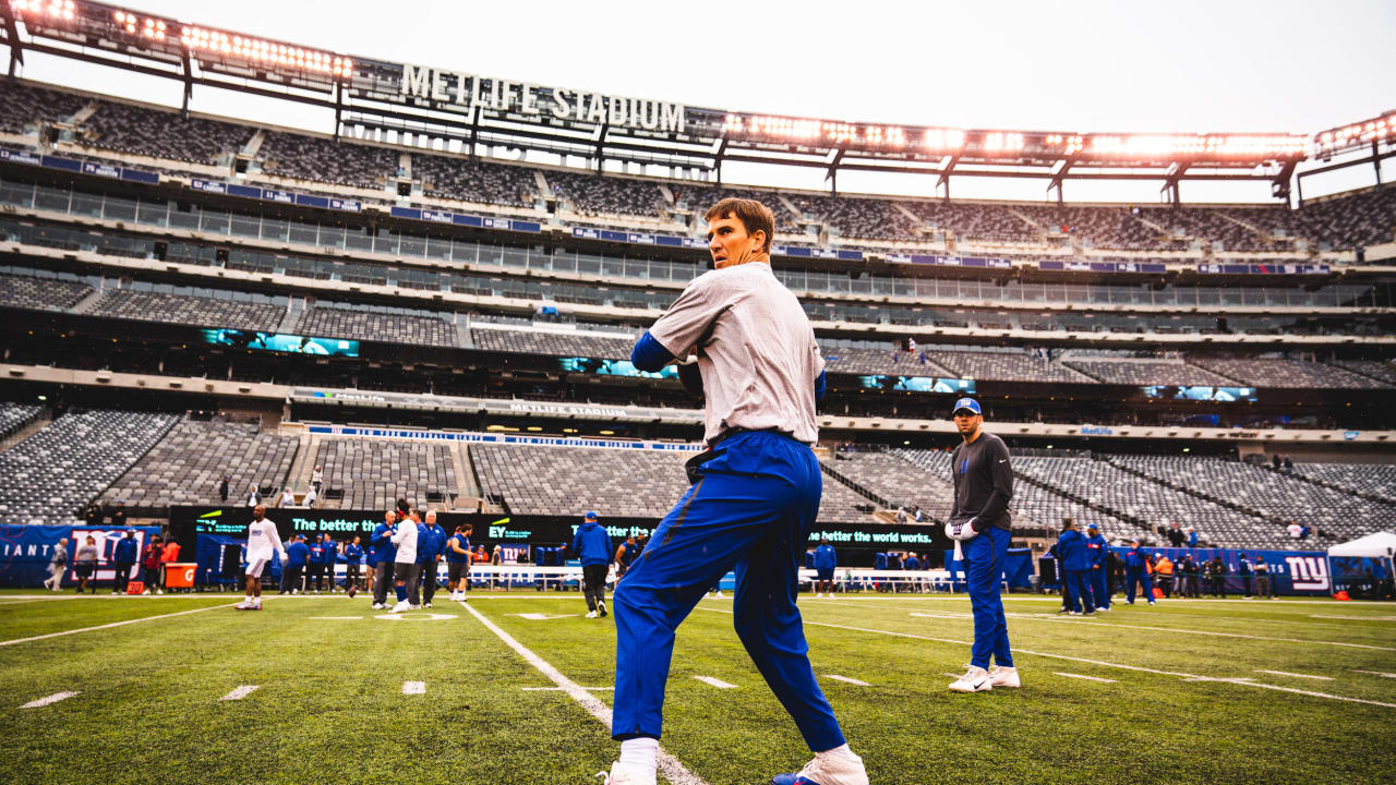 Giants vs. Cowboys Pregame Warmups