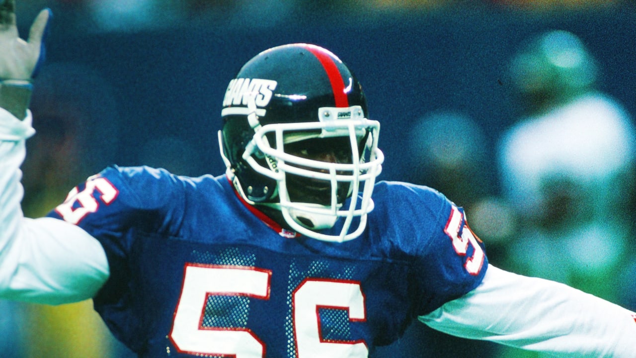 Linebacker Lawrence Taylor of the New York Giants in this portrait